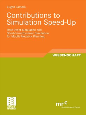 cover image of Contributions to Simulation Speed-Up